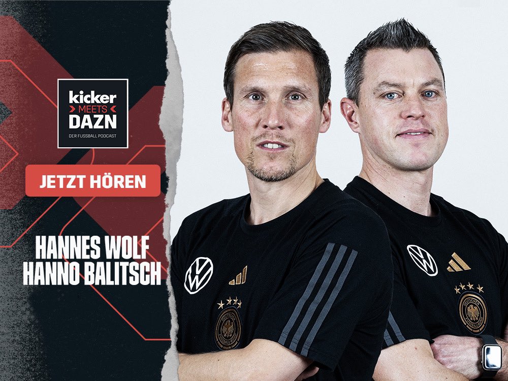 kicker meets DAZN #186 - Hannes Wolf + Hanno Balitsch vom DFB zur Kinderfußball-Reform - Fokus auf #SGEBVB + Schiri-Entscheidungen - Was ist los beim 1. FC Köln? (mit @frankie1960) Spotify: t.ly/9Bdya Apple: t.ly/7qdVx @Alex_Schlueter @DAZN_DE