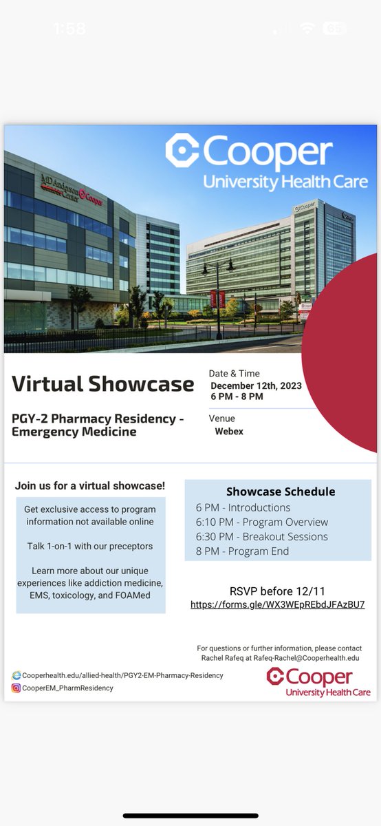 Please come and learn about our program! Sign up with the link below!

docs.google.com/forms/d/e/1FAI…