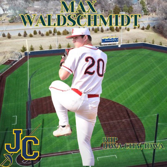 Max Waldschmidt (@maxwaldschmidt) on Twitter photo I’m extremely excited to announce my commitment to Johnson County CC!! I would like to thank all of my family,friends and coaches for helping me along the way, as well as Johnson County for giving me this opportunity!! Go Cavaliers! <a href="/ICHSBaseball/">City High Baseball</a> <a href="/IowaSticks/">Iowa Sticks Baseball</a> @PBRIowa I’m extremely excited to announce my commitment to Johnson County CC!! I would like to thank all of my family,friends and coaches for helping me along the way, as well as Johnson County for giving me this opportunity!! Go Cavaliers! <a href="/ICHSBaseball/">City High Baseball</a> <a href="/IowaSticks/">Iowa Sticks Baseball</a> @PBRIowa