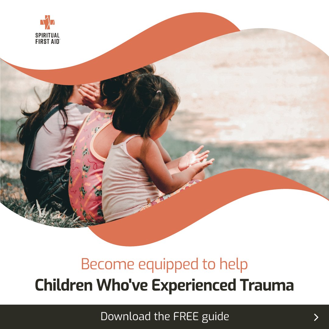 Working with children? Our free "Helping Children Cope with Traumatic Events" booklet gives guidance for parents, family members, teachers, clergy, &amp; volunteers on how to support children who've experienced trauma. It's now available in seven languages: spiritualfirstaid.org/helping-childr…