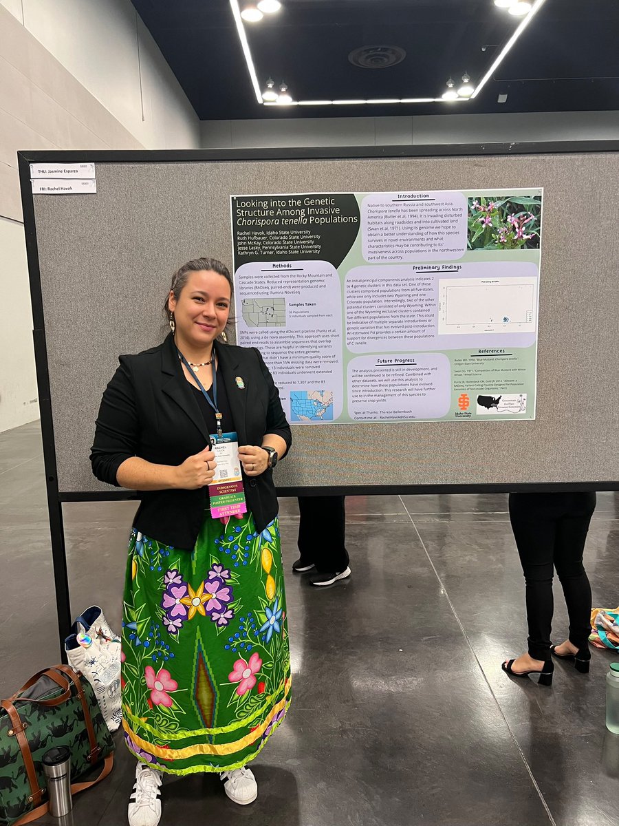 I thank every one that took an interest in my research and greatly appreciate your insightful feedback. Thank you to my advisor, <a href="/KTInvasion/">Dr. Kathryn G. Turner</a>, for always believing in me and promoting me throughout this event! @sacnas #2023ndistem