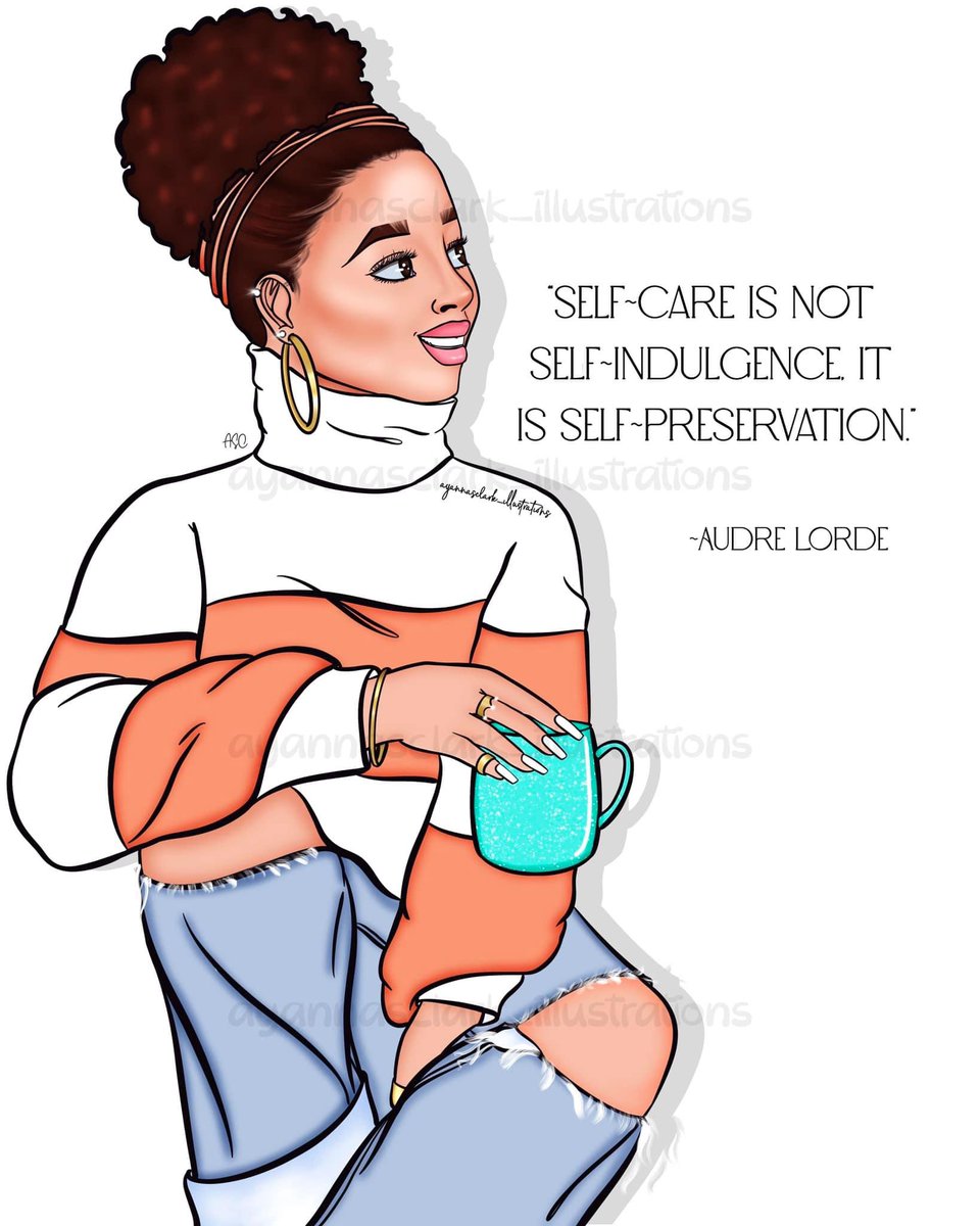 Taking some #SelfCare time today. “Self-Care is not self-indulgence it is Self-Preservation”. #EatHealthy #DrinkHealthy #Exercise #WashYourHands #Sleep