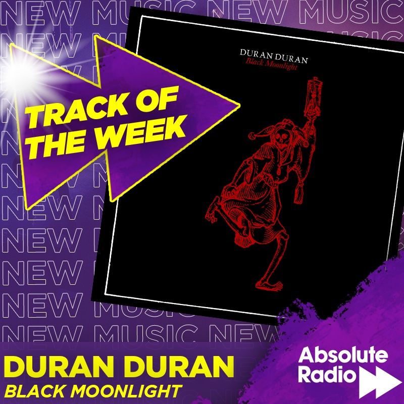 duranduran's tweet image. A big "thank you" to  @absoluteradio for making “Black Moonlight” their #TrackOfTheWeek! You can hear it played weeknights on @danielleperry’s Evening Show 👻 👻