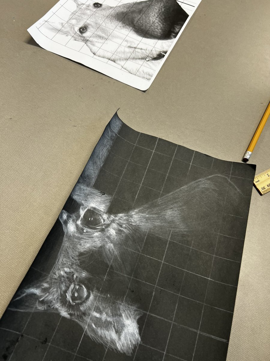 artBWHS's tweet photo. Action shots: White colored pencil on black paper @BWLSD https://t.co/l6h0MLISVJ