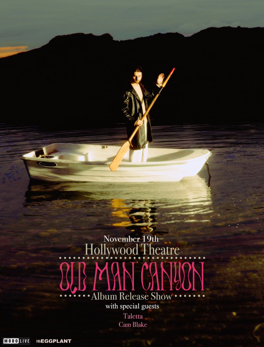 Vancouver. Our record release show is November 19th at the Hollywood Theatre. This will be the first time we play the new album and our first show in years. It would mean the world to have you there. Grab your tickets ticketweb.ca/event/old-man-…