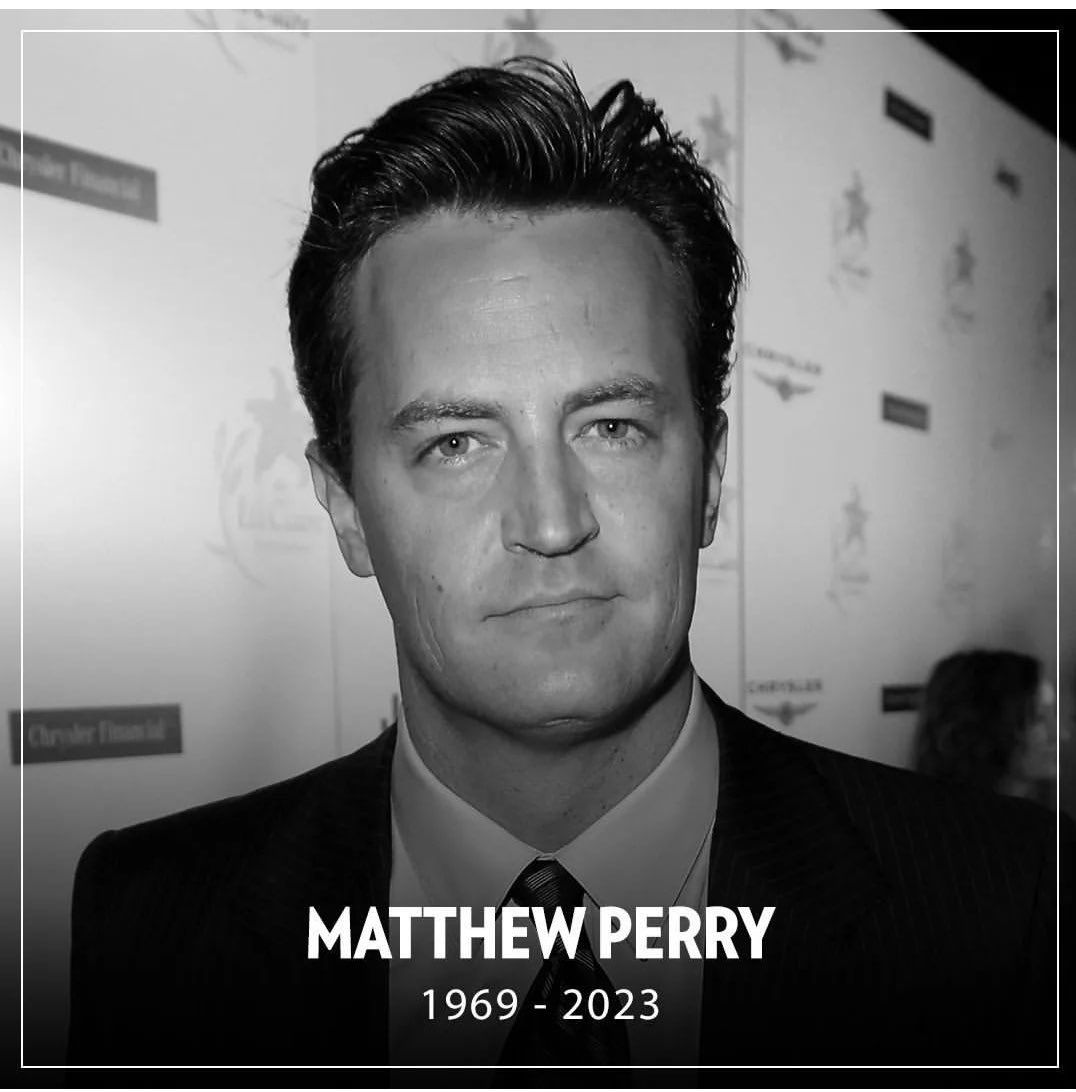 I don’t know why this hits differently! Maybe it’s because while we never met, I have always felt you were in my life like an irritating little brother who I want to smack but makes me laugh, deep belly laughs! May you finally be at peace Matthew Perry 😢