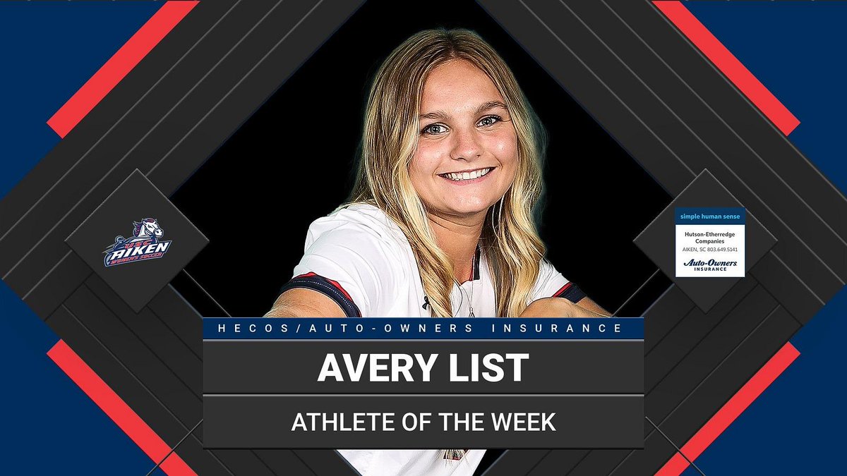 #PacerWSO Standout Avery List Tabbed Hutson-Etherredge Companies/Auto-Owners Insurance Student-Athlete Of The Week: pacersports.com/news/2023/10/3… #PacerNation