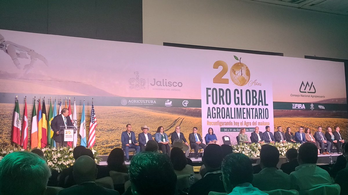 Arranca acto inaugural del #FGA2023 del <a href="/CNAgropecuario/">Consejo Nacional Agropecuario (CNA)</a> . <a href="/Heifer/">Heifer International</a> México está presente como nuevo miembro del Consejo !