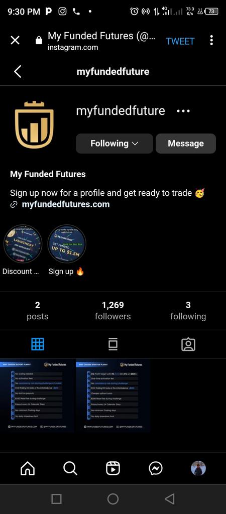 Rejoiceudeh24's tweet photo. @MyFundedFX @MyFundedFutures Done https://t.co/Gnmq6oWuqI