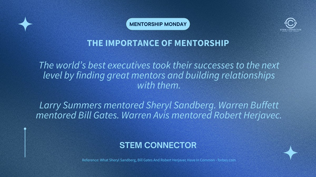 Ever wonder what makes top executives succeed? They leveraged mentorship. Many young professionals need guidance from an early age to shape their futures. Unleash your potential with mentorship! Join us today by clicking the link in the bio!
#mentorshipmonday