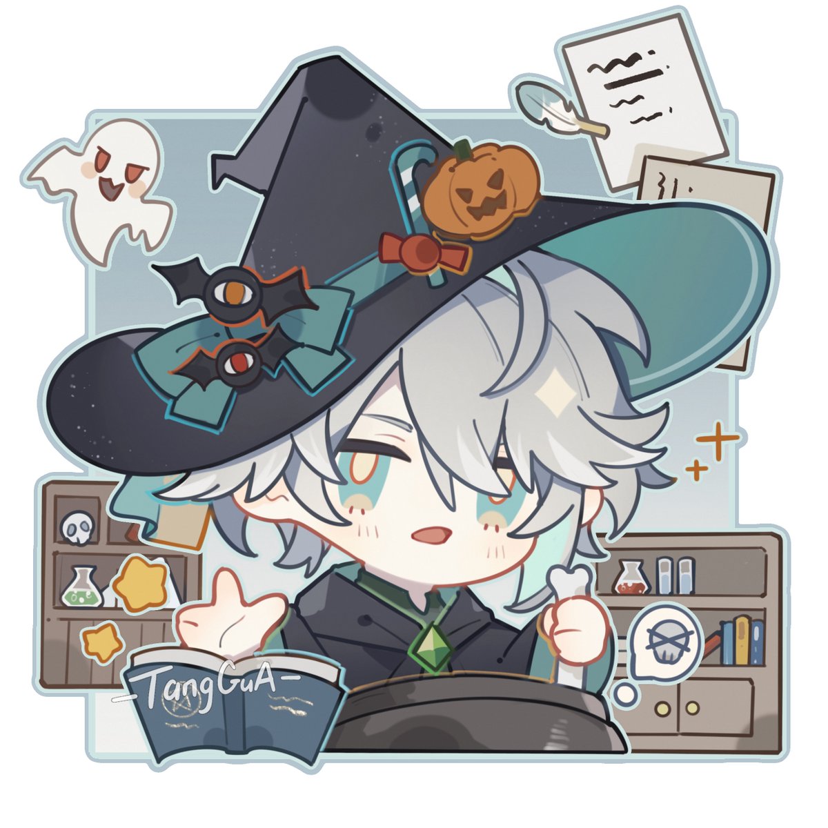 🎃
#GenshinImpact￼  #知妙 #haikaveh #アルカヴェ