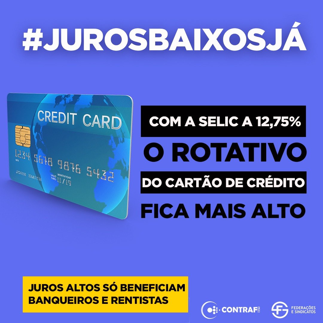 BerioniMarco's tweet photo. Juros altos tornam o crédito mais caro, o que afeta diretamente o bolso dos brasileiros. É hora de pensar no bem-estar da população e não apenas dos grandes bancos. #JurosBaixosJá @BancoCentralBR https://t.co/qPDNROP2lx