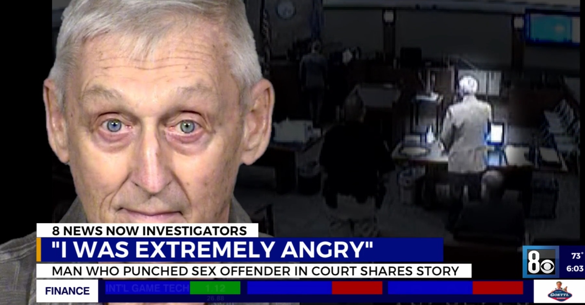 Sex assault victim charged for knocking out his abuser in court when he learned the sentence would have no jail time Full story here --> bit.ly/478VHs8