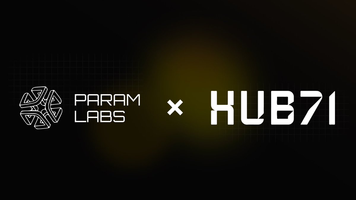 1/🚀Exciting news! We're thrilled to announce that Param Labs has been chosen to be part of @hub71ad $2 billion Digital Assets+ program, an exclusive opportunity starting with only seven distinguished web3 startups!