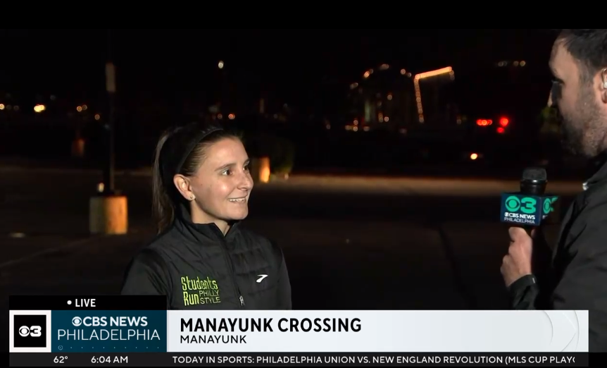 Hornercom's tweet image. Congratulations to all the students from @StudentsRunPhl who ran 10 or 20 miles in preparation for @Philly_Marathon weekend!

It was great to have @RossDiMattei of @CBSPhiladelphia as well as @6abc on hand to cover the longest training run of the season.