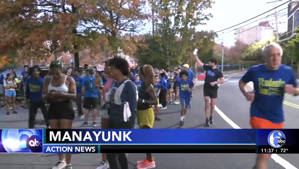 Hornercom's tweet image. Congratulations to all the students from @StudentsRunPhl who ran 10 or 20 miles in preparation for @Philly_Marathon weekend!

It was great to have @RossDiMattei of @CBSPhiladelphia as well as @6abc on hand to cover the longest training run of the season.