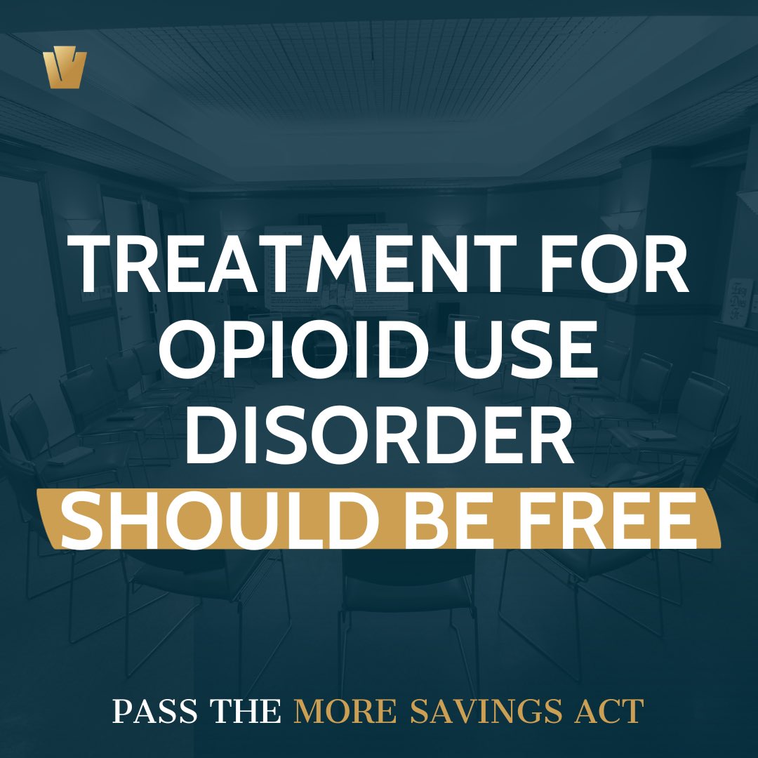 It's time to treat opioid use disorder like the health issue it is and help make treatment more accessible. That's why I'm fighting to eliminate costs for treatment and support services.