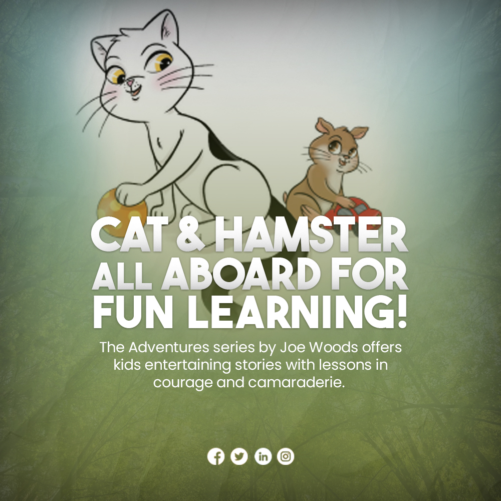 joe_woods0's tweet photo. Cat &amp; Hamster
All Aboard for Fun Learning!

Get your copy today: https://t.co/nK8lt7Om5V

#YouthEmpowerment #SelfGrowth #ChildrensAuthor #ImaginationStation #CharacterBuilding #InspirationalStories #PositiveVibesOnly #BooksForKids #TeachingValues #ChildhoodAdventures  #BookForKid https://t.co/SLKyHyoVps