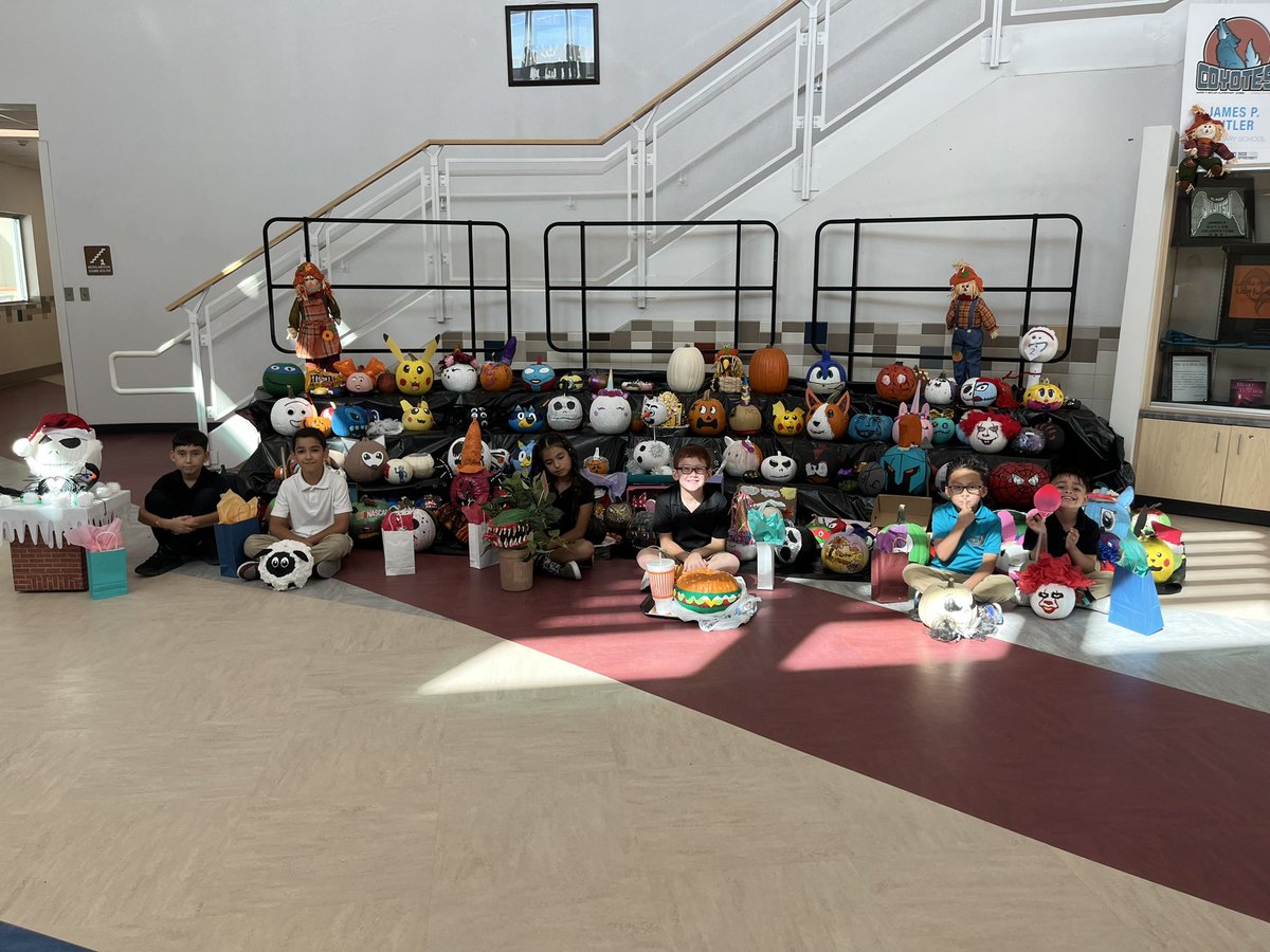MsMartinez (@mmartinez_bes) on Twitter photo Congratulations to our 2023 JPB pumpkin contest winners!! 🎃
A huge shout-out to our Pebble Hills School Athletes for judging!! <a href="/jpb_coyotes_BES/">James P. Butler Elementary</a> #TeamSISD <a href="/PHills_HS/">Pebble Hills High School</a> Congratulations to our 2023 JPB pumpkin contest winners!! 🎃
A huge shout-out to our Pebble Hills School Athletes for judging!! <a href="/jpb_coyotes_BES/">James P. Butler Elementary</a> #TeamSISD <a href="/PHills_HS/">Pebble Hills High School</a>