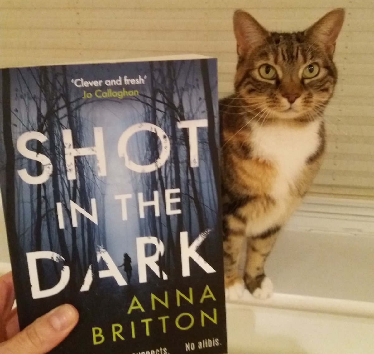 ClaireDwrites's tweet photo. It's arrived! We can't wait to curl up and start reading @BrittonBookGeek Shot in the Dark https://t.co/KtQTZwt8Mz