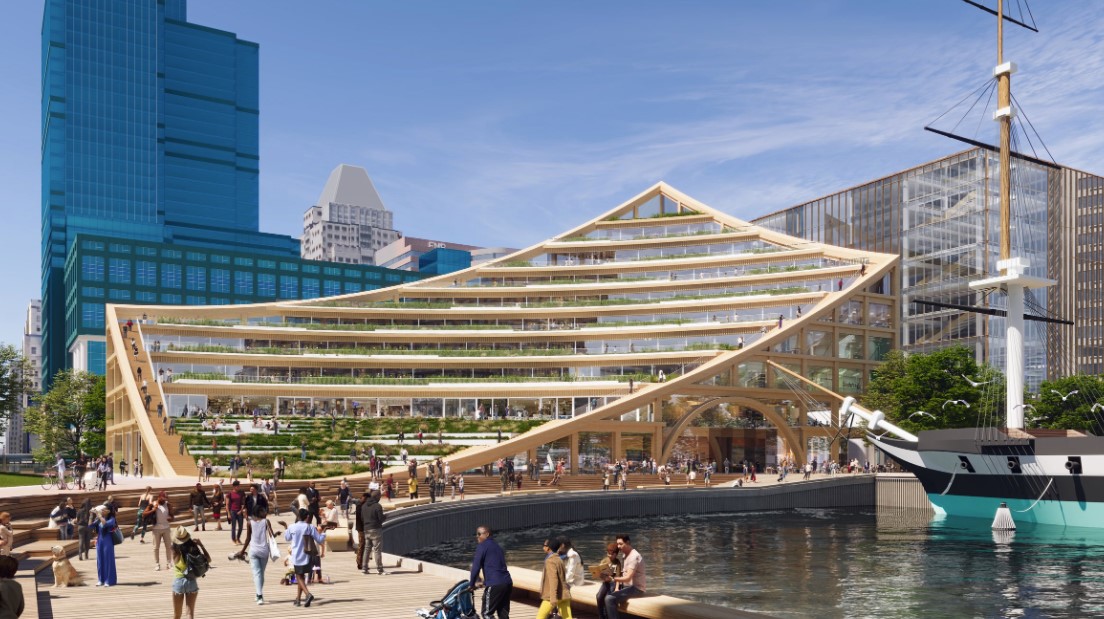 wjz's tweet image. HABORPLACE PLANS UNVEILED: What are your thoughts on the vision for the Baltimore Harborplace after plans were shared this morning? MORE: shorturl.at/fnvLV