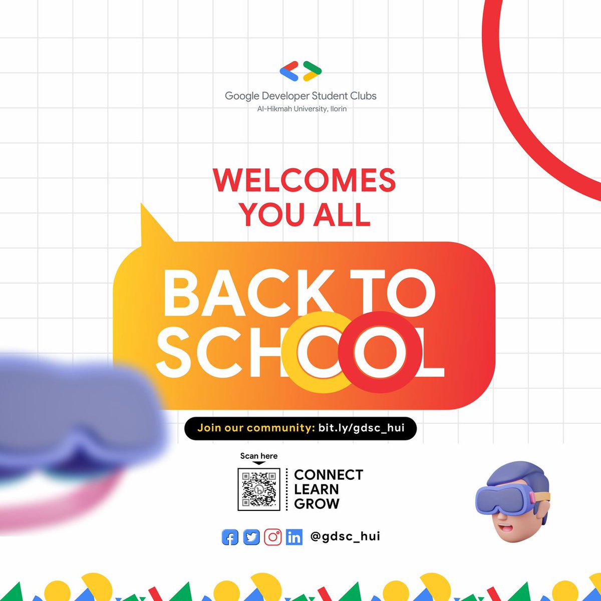 gdgoc_hui's tweet image. We welcome all @alhikmahuni_NG students back to school.💫

Stay tuned for more virtual and in-person events
Join the community👉🏽 : bit.ly/gdsc_hui

 #GoogleDevelopersStudentsClub #gdschui