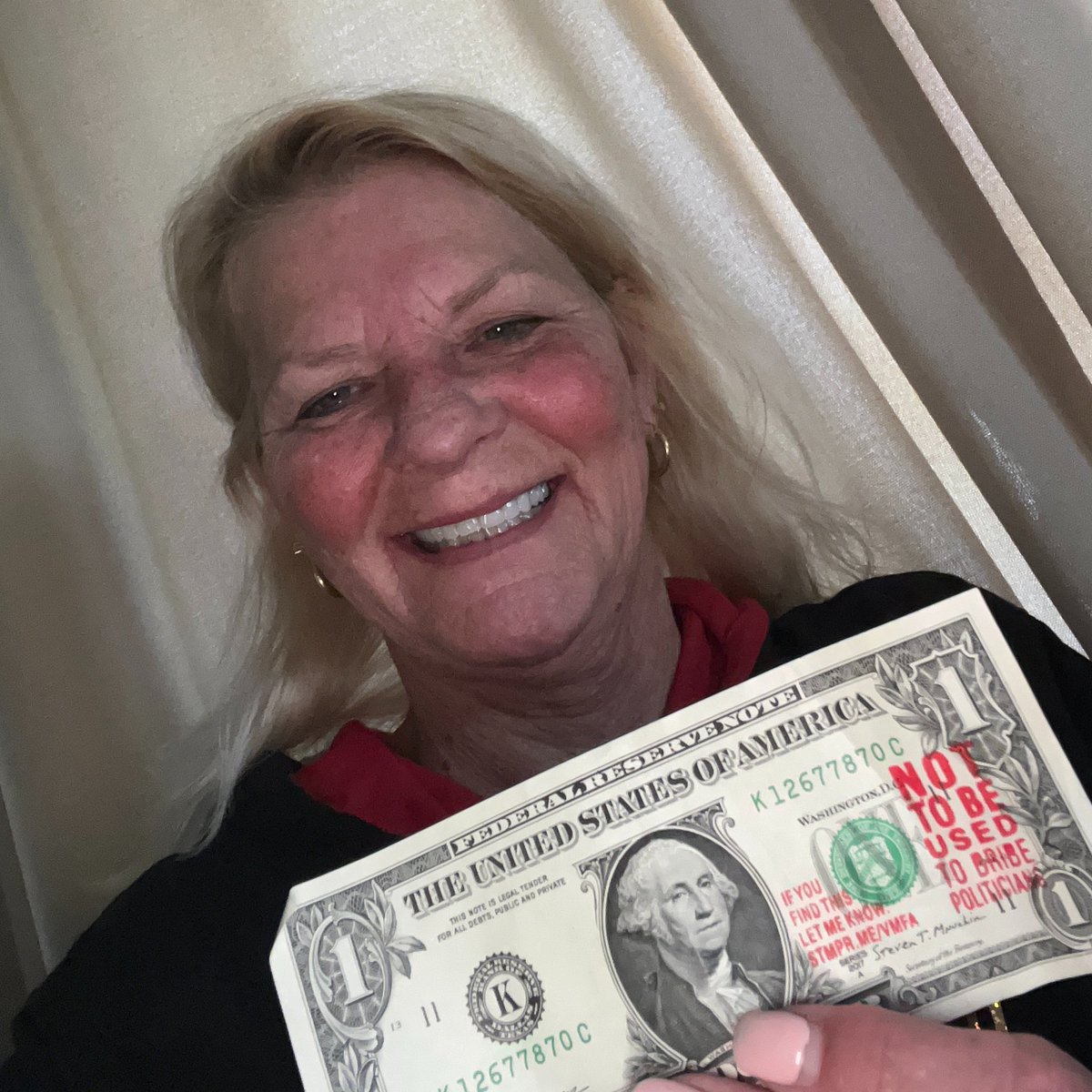 StampStampede's tweet photo. Found bill in #Mississippi!
#StampStampede #GetMoneyOut https://t.co/OMw6zXQAwJ