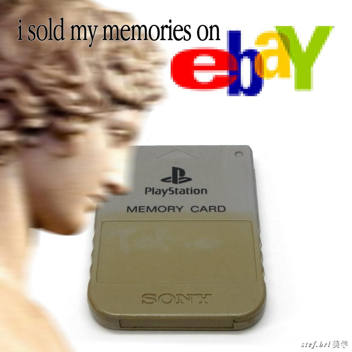 VaporFashion's tweet photo. sold memories 💖⚡️art by @stef_brl✨#vaporwave #retro https://t.co/xZV1qpEsFM
