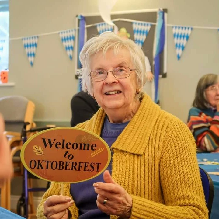 Our Day Opportunities clients and staff had a fabulous day today celebrating our very own Rainbow Oktoberfest. Great fun in great company with great food and drinks. What more could you ask for on a Monday? #elderlycare