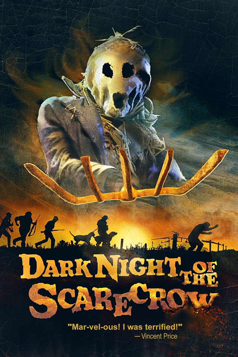 #31DaysOfHorror 
Day 30. Marathon day. First up: Dark Night of the Scarecrow (1981).