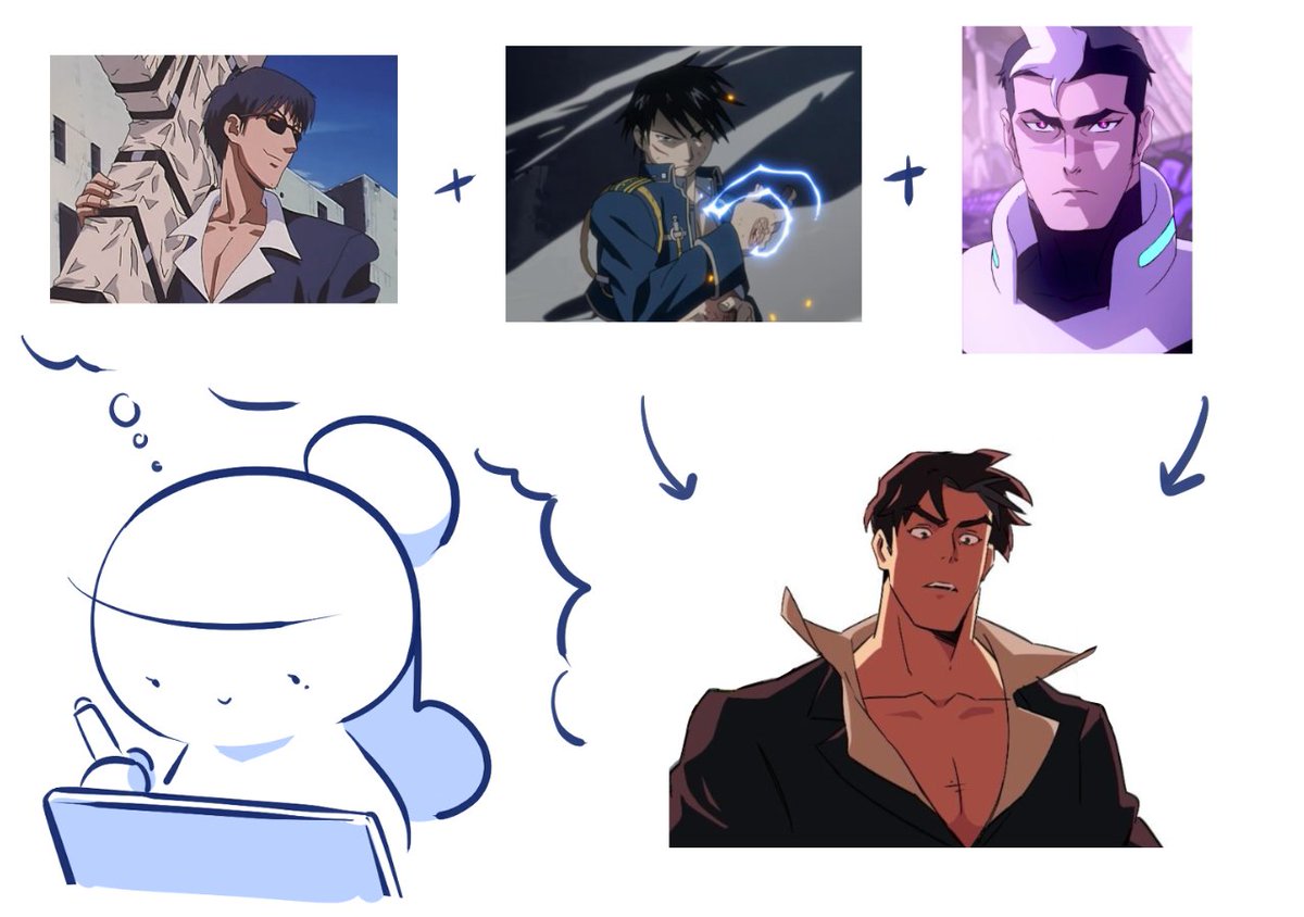 my actual thought process when drawing other DC characters as if they were in my adventures with superman haha