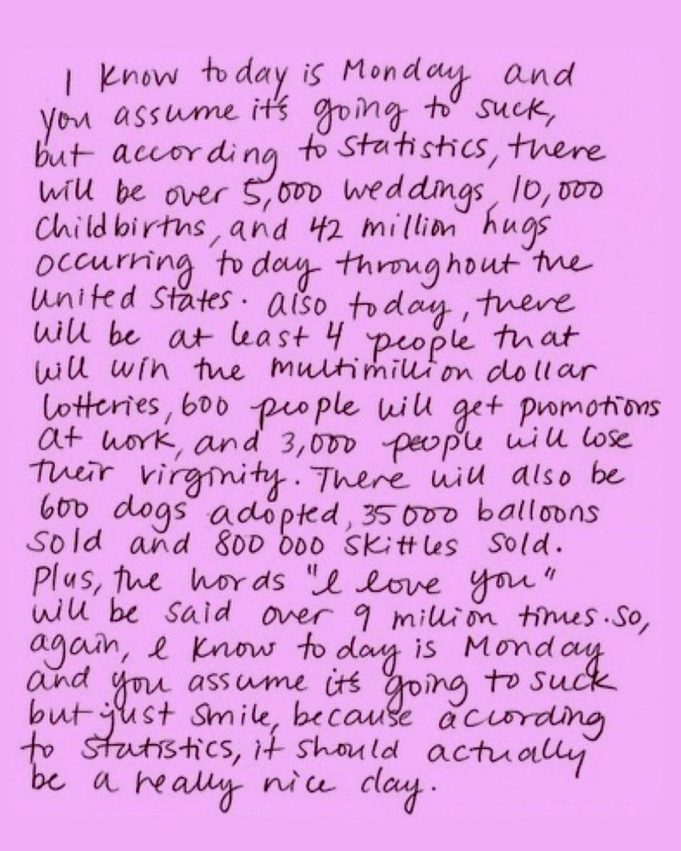 Mondays don't have to be a downer! You can turn those Monday blues into Monday views—think about all the amazing things happening and what a gift it is to be alive. 

Photo credit: @her_nyc