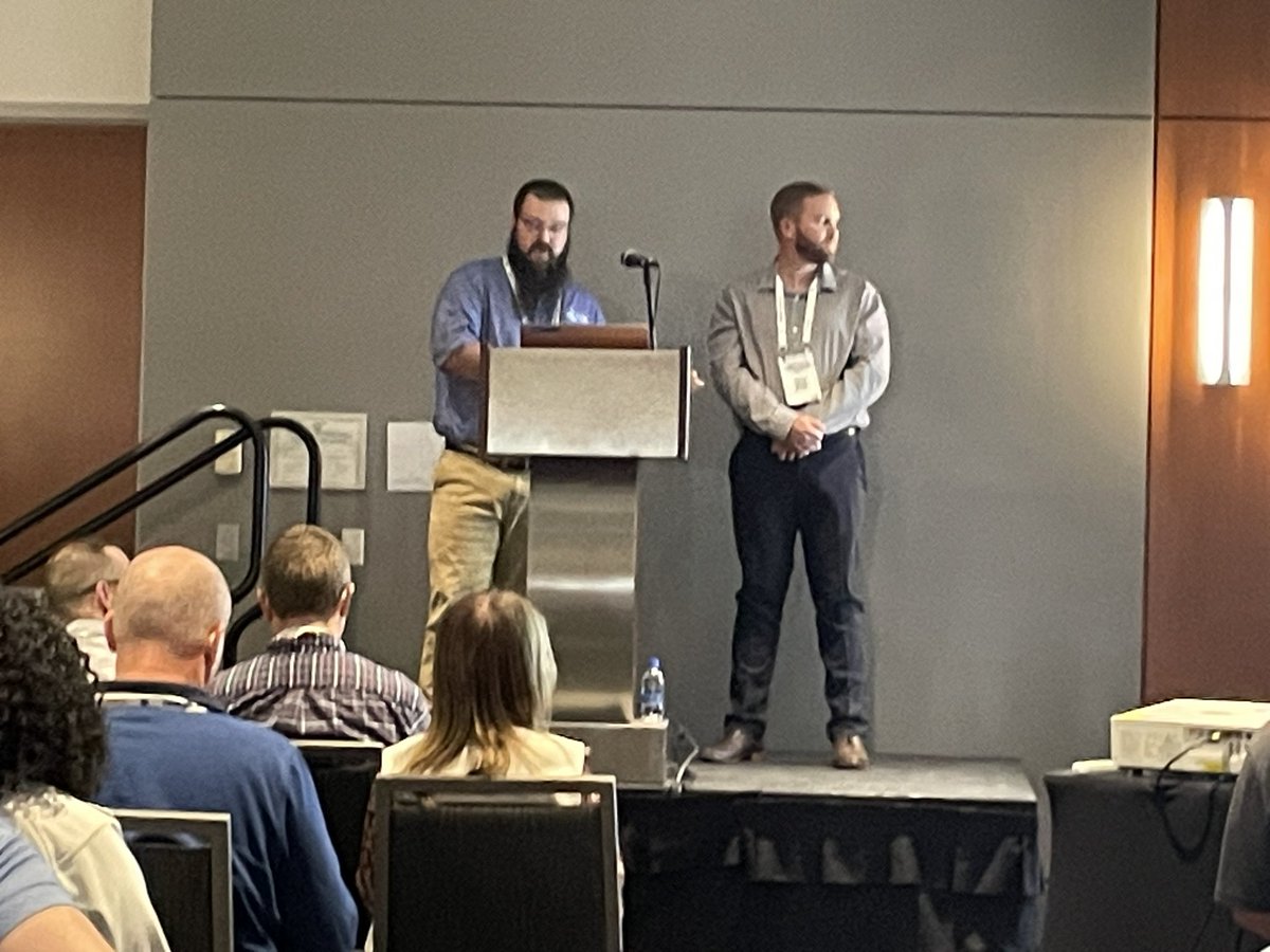 CLTWaterDir's tweet photo. @CLTWater proud of staff presenting on the Little Hope Creek sewer rehab project at a conference in Raleigh. Original pipe installed in the 1930’s. Staff is #onewaterstrong @StormWaterCM https://t.co/fT5xwFr3dK