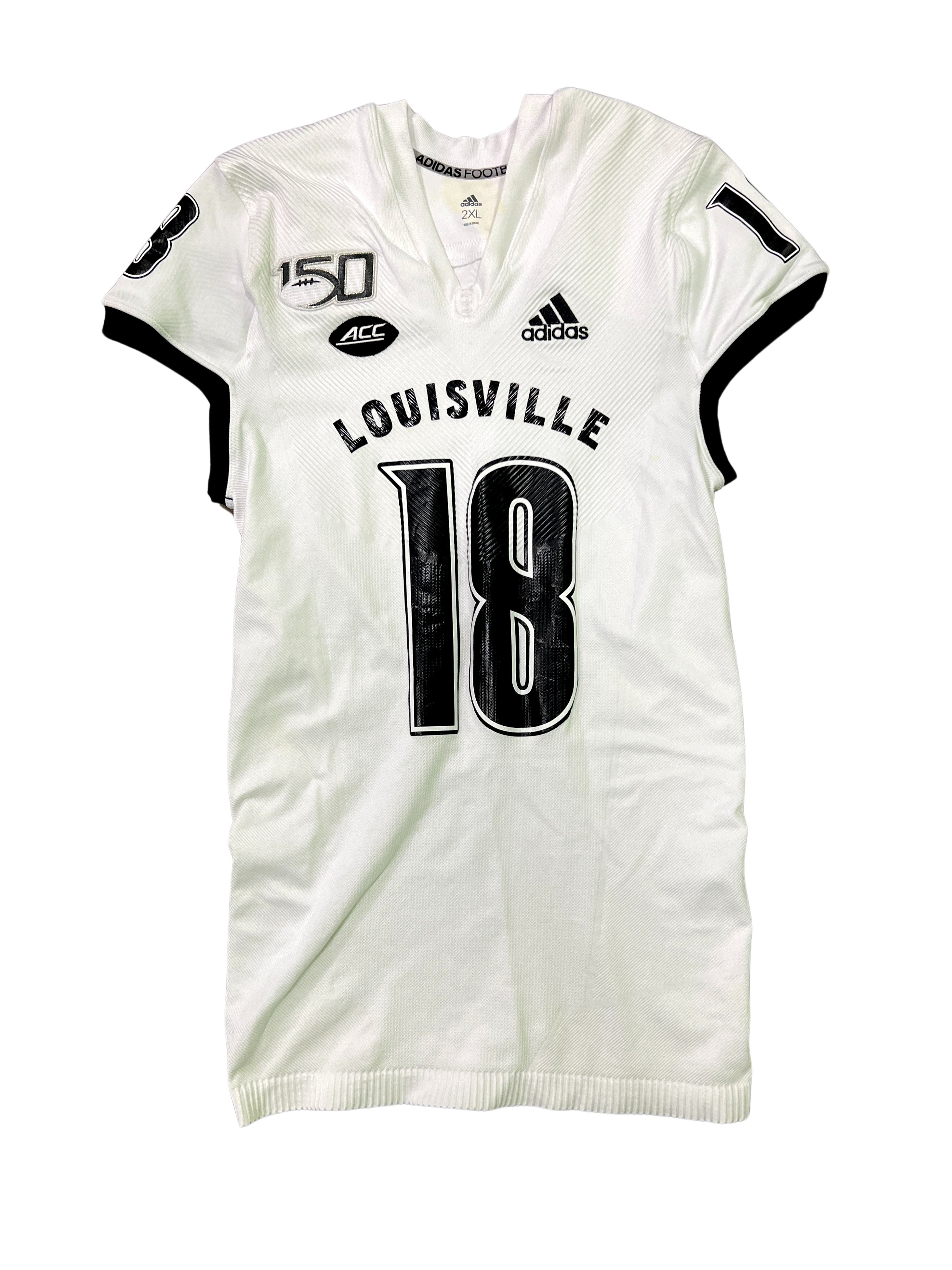 Louisville White Football Jersey