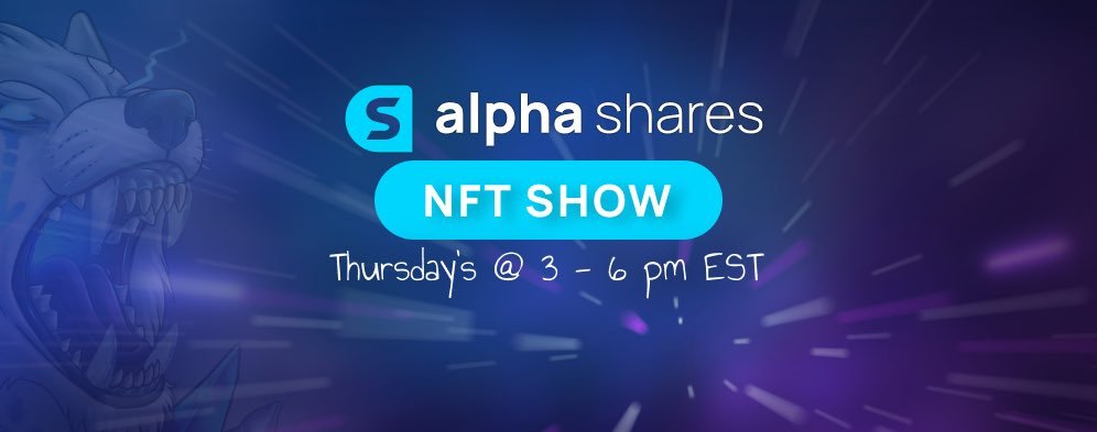 hi kids! been awhile... let's catch up a smidge.
i'll be chucking 3 NFTs at some schlub:

Alpha Shares NFT Show 🎙️
weekly Alpha and Education 🧠

-follow <a href="/AlphaShares/">Alpha Shares</a> &amp; <a href="/NoUseNFT/">No.Use NFT</a> 
-set a REMINDER
-🖤&amp;♻️this post 
-tag 2 other communities
-be present  

x.com/i/spaces/1OwxW…