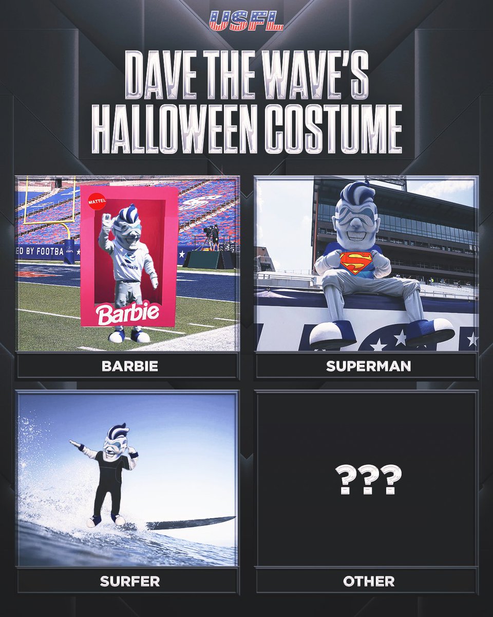 Dave the Wave needs Halloween costume suggestions FAST ⤵️👻