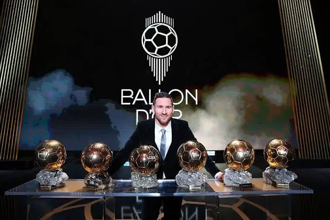 His Ballon D'or Number Eight.
Greatest of All Time, Lionel Andrés Messi Cuccittini !