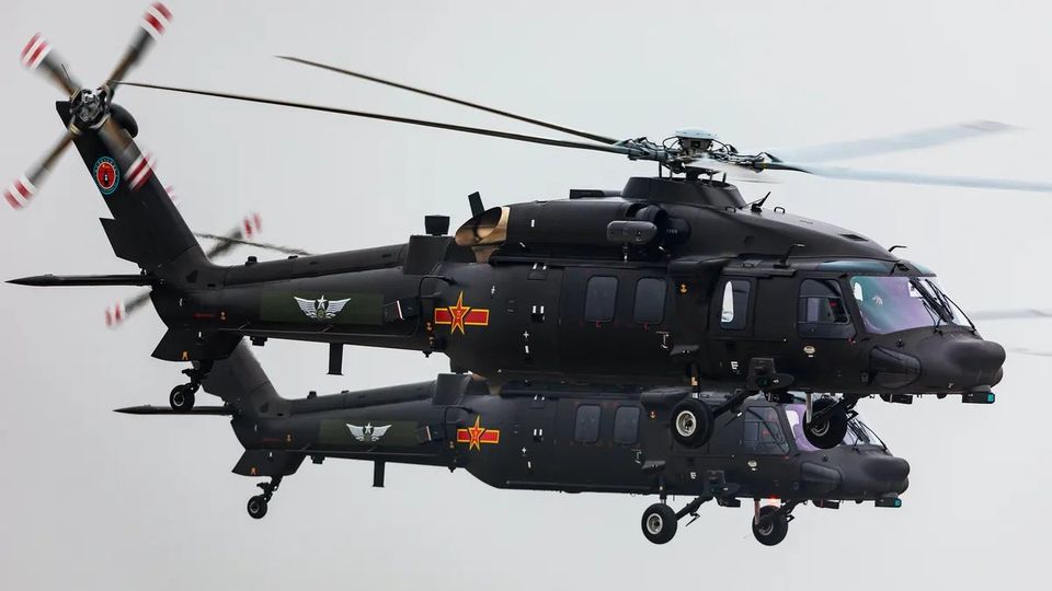 Esto que me parecía (a mi) y de forma clara un 🚁#BlackHawk 🇺🇸, pues no... parece ser que se trata de un #helicóptero #chino #Harbin Z-20 'alias' el 'Dragón Negro'.
🇨🇳🚁
#Helicopter #China #copypaste #Copia #war #Ingenieriainversa #curiosidades #militarypics