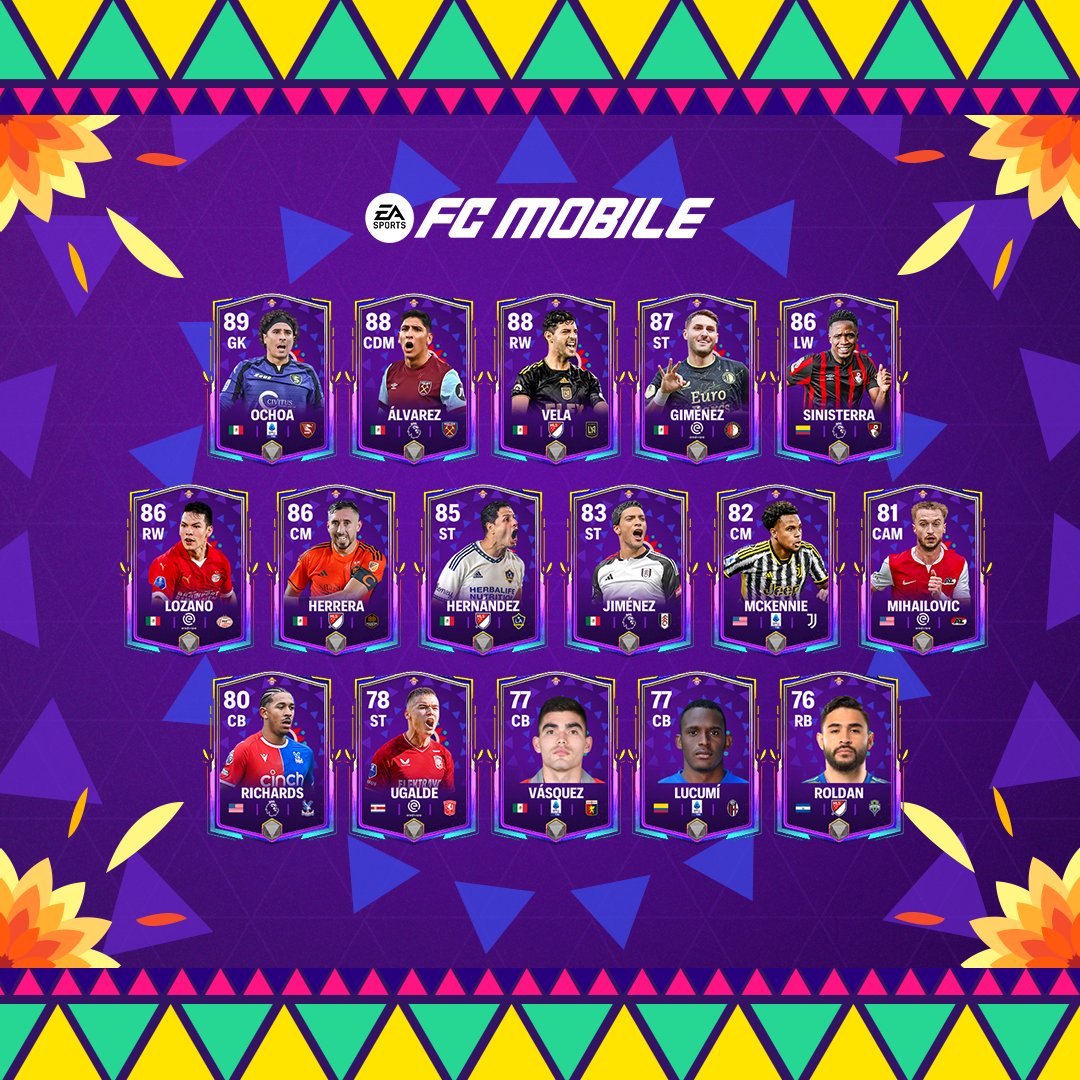 EASFCMOBILE's tweet photo. Stars from North to South America treat us to a trick or two this week. 😮 

Día de Muertos goes live today at reset. 🌺🌹 https://t.co/CGed0RpZsC