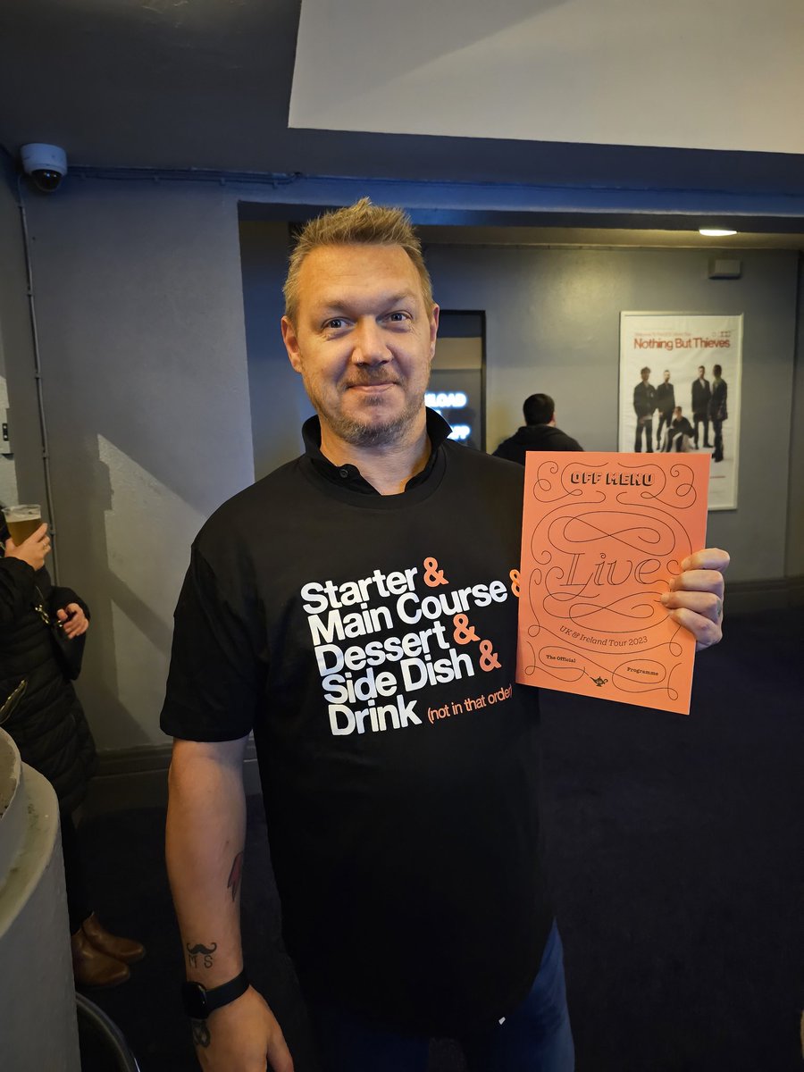 DeanJWell13LUFC's tweet image. #offmenulive @OffMenuOfficial @nocontxtoffmenu o2 apollo manchester