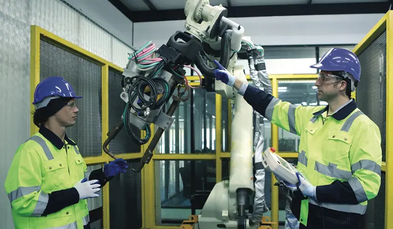 DesignWorld's tweet image. Understand #Robot functionality and limitations and how they affect typical methods of safeguarding robots, and review safety considerations for #CollaborativeRobots from @Schmersal_USA: brnw.ch/21wDZNU