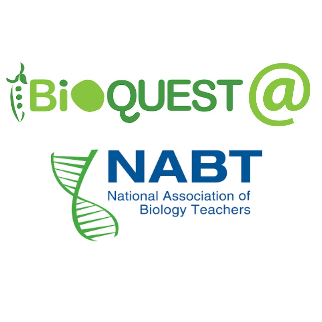 Going to #NABT2023 this week? Come see us! Meet with the BioQUEST community on Thurs at 5:30 PM, directly following the General Session. We will be outside Grand Ballroom V&VI- find the folx with BioQUEST shirts on! We look forward to seeing you there! #Baltimore #NABT23