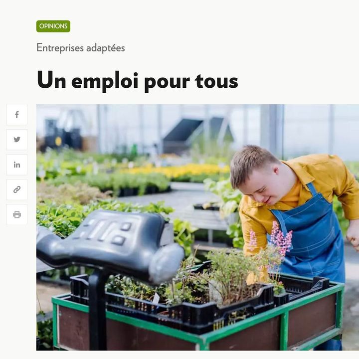 CQEA_CA's tweet photo. Le Soleil ainsi que La Presse ont publié une lettre ouverte signée par notre directeur général, Stéphane Thériault, relatant l'importance des entreprises adaptées pour les personnes avec limitations. Lisez l'intégral ici 👇
https://t.co/JarBUQMJsE https://t.co/nxKTJ0SuAl