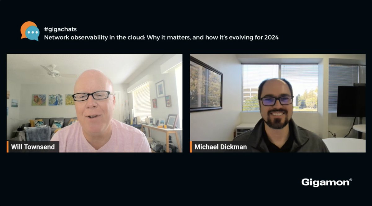 gigamon's tweet photo. Didn't get to join our LinkedIn Live on network observability in the cloud and why it matters with @WillTownTech and our CPO Michael Dickman? Watch it here for insights on our #Precryption technology, strategies to secure your digital future, and more 👇
https://t.co/MdYAYWvu2N https://t.co/ouULu6FZMG