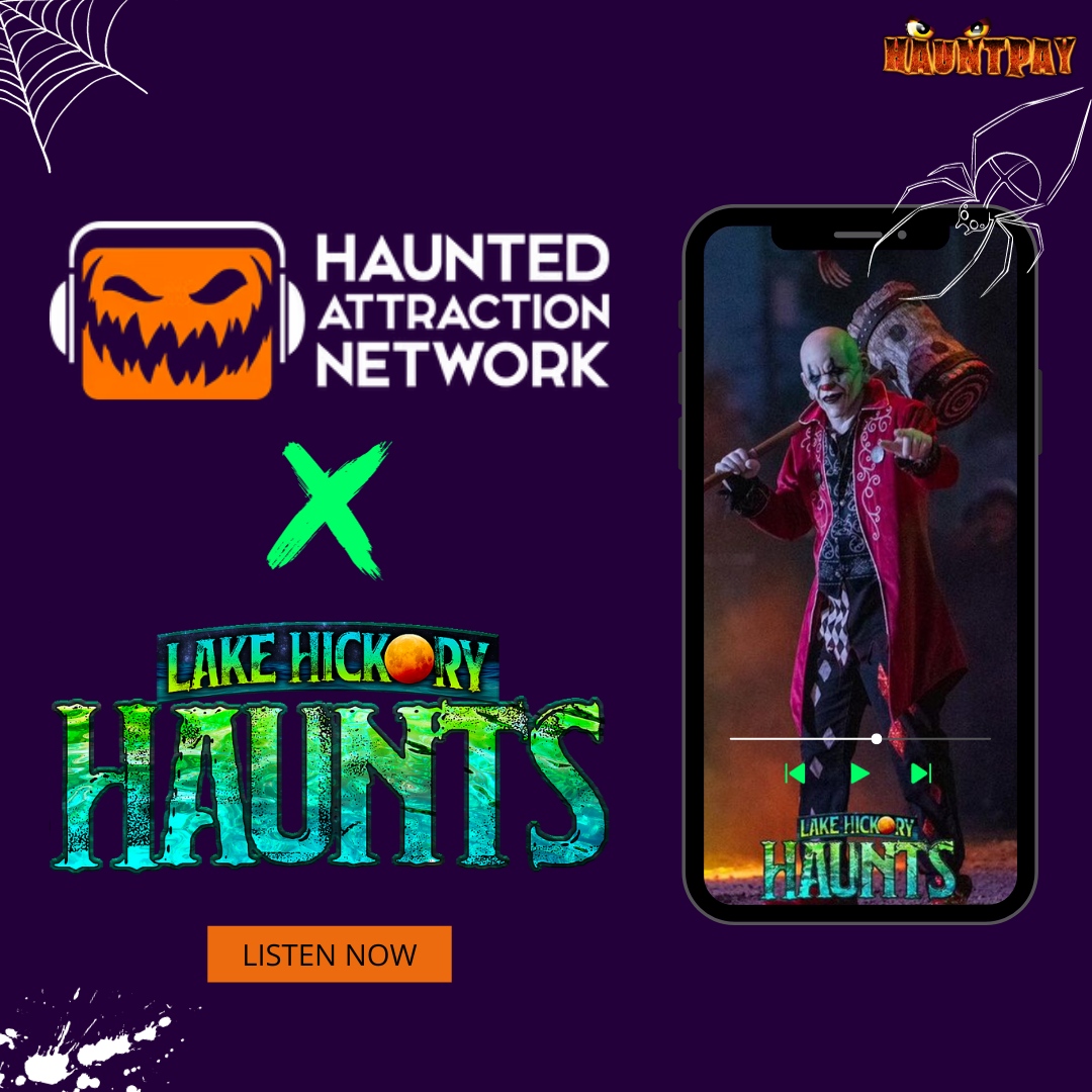 Get inside the mind behind one of this year's fastest growing haunts. 🎙️👻

Lake Hickory Haunts takes center stage in the newest episode of the Haunted Attraction Network podcast. ☠️

Listen to the episode 👉 scare.at/lhh

#lakehickoryhaunts #hauntedattractionnetwork
