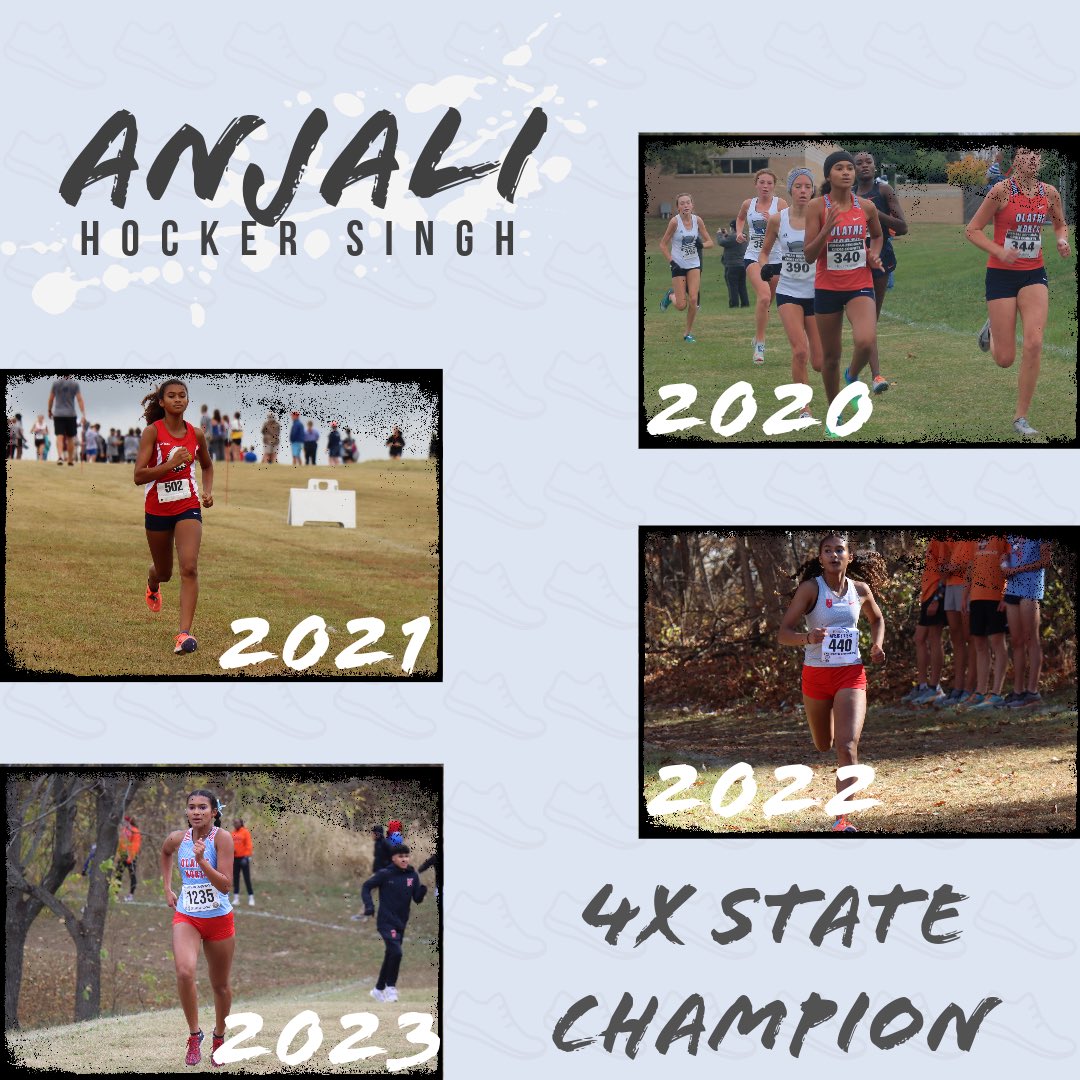 ONxctf's tweet image. In case you haven’t heard it enough, this young lady is truly something special. Over the weekend she became the 7th athlete in Kansas history to win an individual XC championship all 4 years of high school. That is a TOUGH title, but it suits this tough young woman. So proud!!!