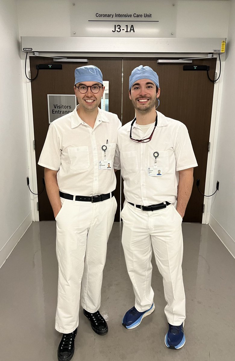 CCF Cardiology Fellows (@ccfcards) on Twitter photo Another dynamic duo has finished their month in J31! 💥 🎉 Superstar second-year fellow <a href="/ewhiteheadMD/">Evan Whitehead</a> expertly managed the 24-bed CCU and first-year fellow #ZachSporn performed a plethora of procedures. They truly are the best of the best! #CCFCards #HVTI Another dynamic duo has finished their month in J31! 💥 🎉 Superstar second-year fellow <a href="/ewhiteheadMD/">Evan Whitehead</a> expertly managed the 24-bed CCU and first-year fellow #ZachSporn performed a plethora of procedures. They truly are the best of the best! #CCFCards #HVTI