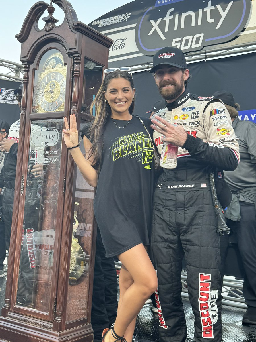 Blaney's tweet image. Thank you Martinsville and all of our amazing Partners and supporters! Our crew got it done, but the big one is still waiting for us in Phoenix. We are ready. Let’s go.