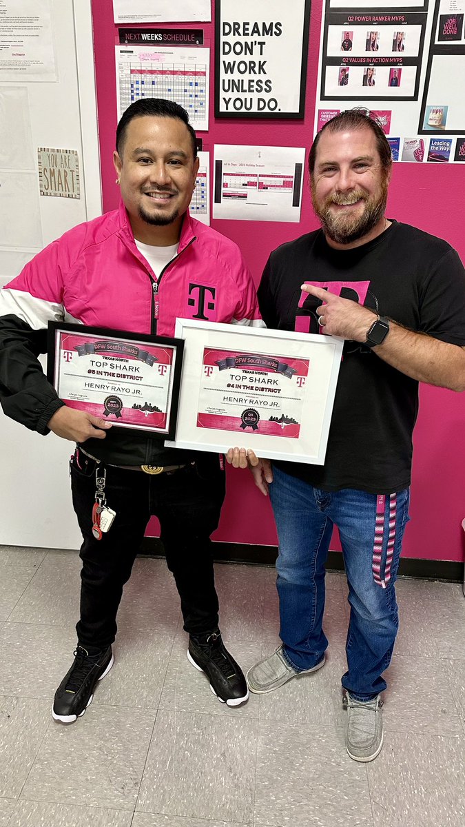 Some more T-Mobile accomplishments to add to my resume.
