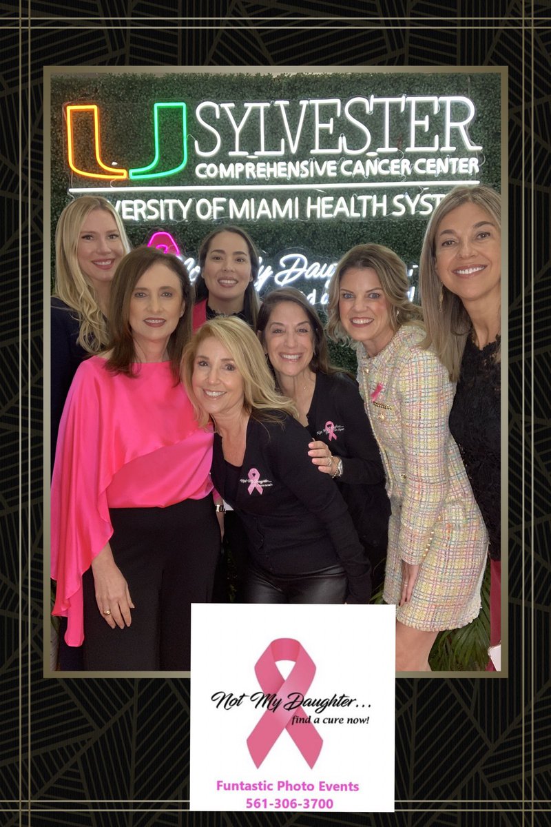 Closing #BreastCancerAwarenesMonth with another amazing event #NotMyDaughter annual luncheon in support of @SylvesterCancer Thank you!